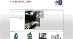 Desktop Screenshot of niravindustries.com